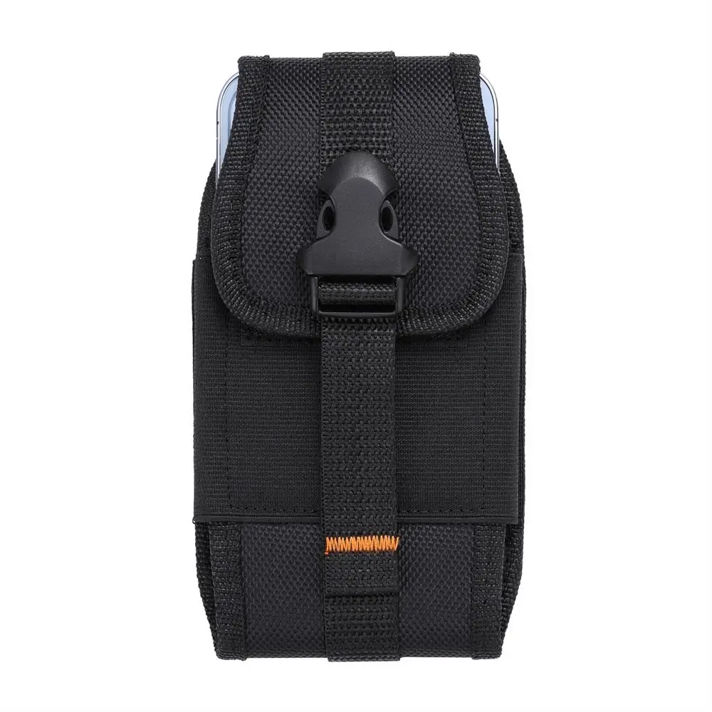 Oxford Cloth Phone Pouch Cover Belt Waist Bag Black Men Phone Bag Men Phone Wallet Phone Waist Bag Phone Wallet Case