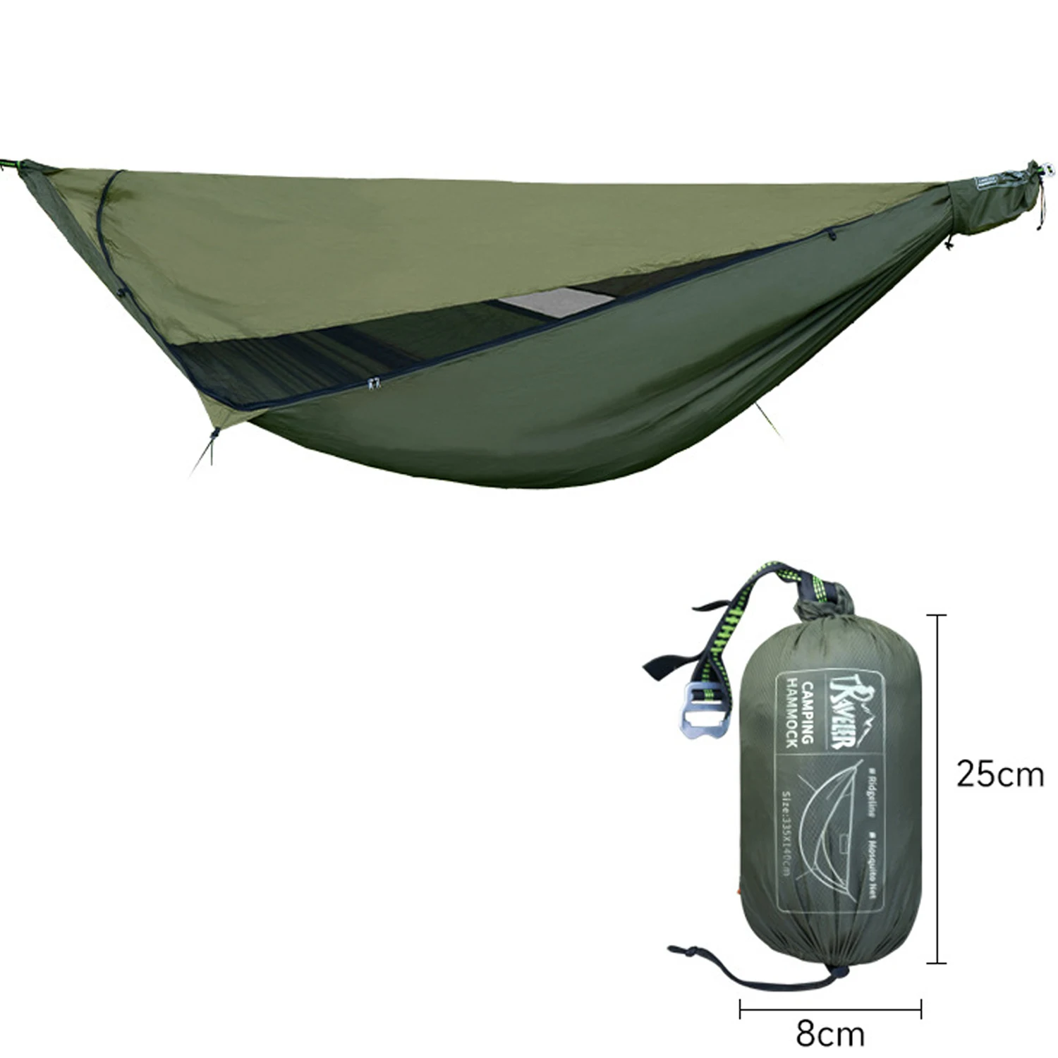 Уникальный солнцезащитный дизайн и 360° ° Противомоскитный гамак, легкий гамак для кемпинга с высокой нагрузкой Уникальный солнцезащитный дизайн и 360° ° Противомоскитный гамак, легкий гамак для кемпинга с высокой нагрузкой