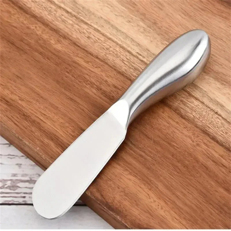 vvocci Butter Cutter Spreaders WipeStainless Steel Cheese JamCream Cutter Utensil Multifunction Butter BreadKnife Kitchen Gadget