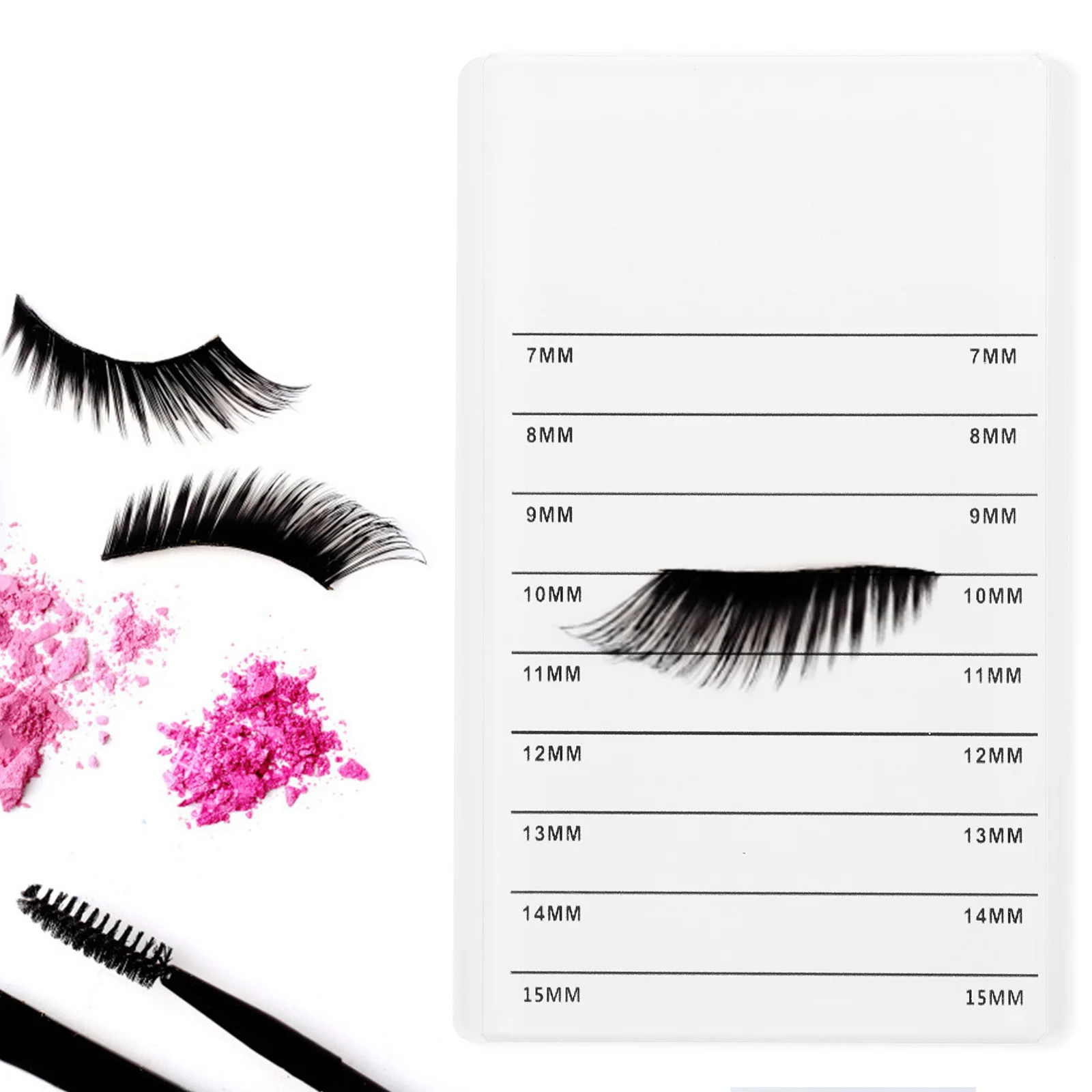 

1pc Eyelash Storage Box 10-Layer Acrylic Lash Container Large Capacity Dust Cover False Eyelash Organizer Grafting Lash Box