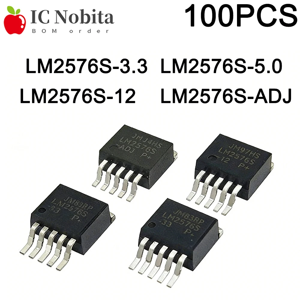 100PCS LM2576S 3.3 …