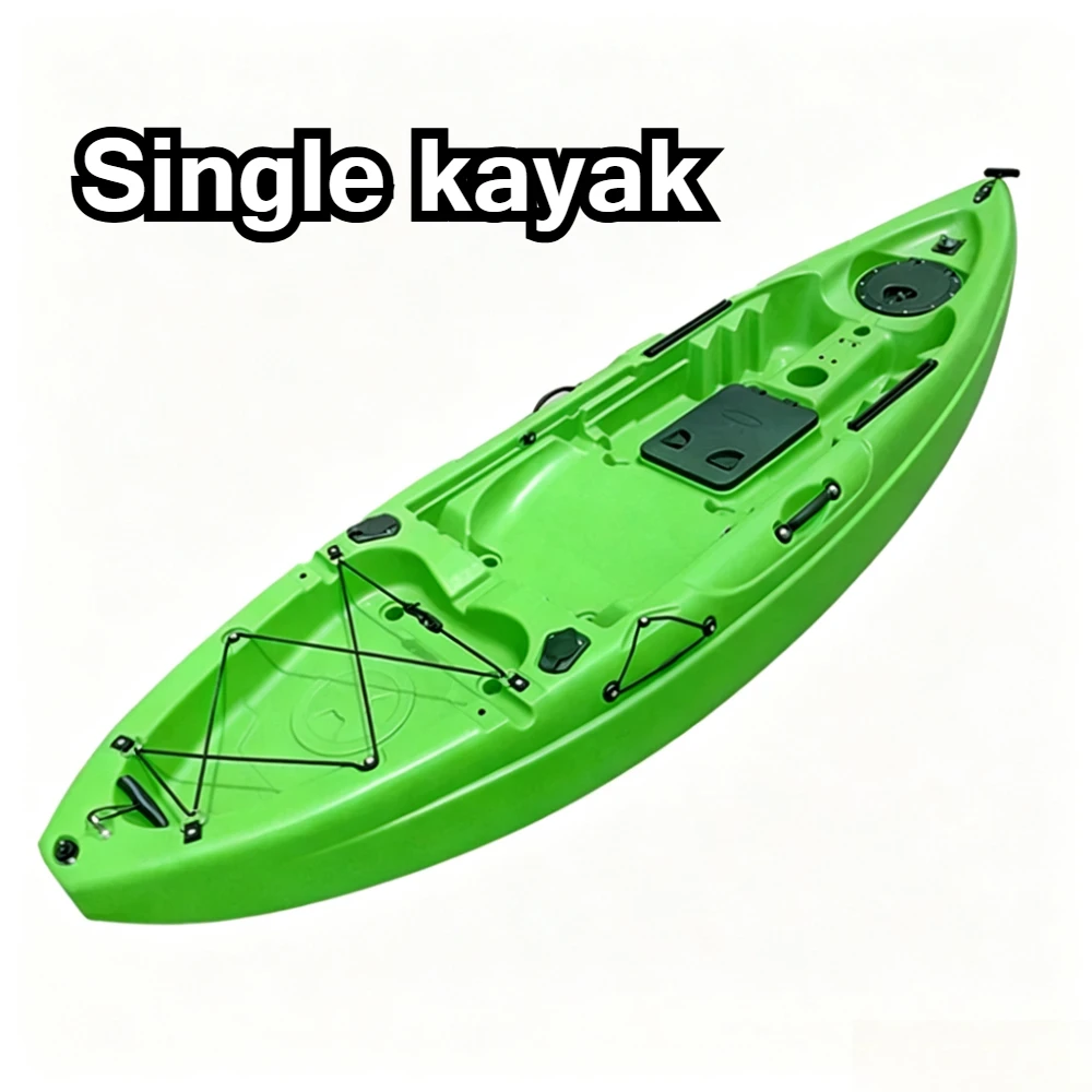 Hard-Shell Recreational Fishing Kayak—Suitable for rentals, team-building activities, and outdoor fishing