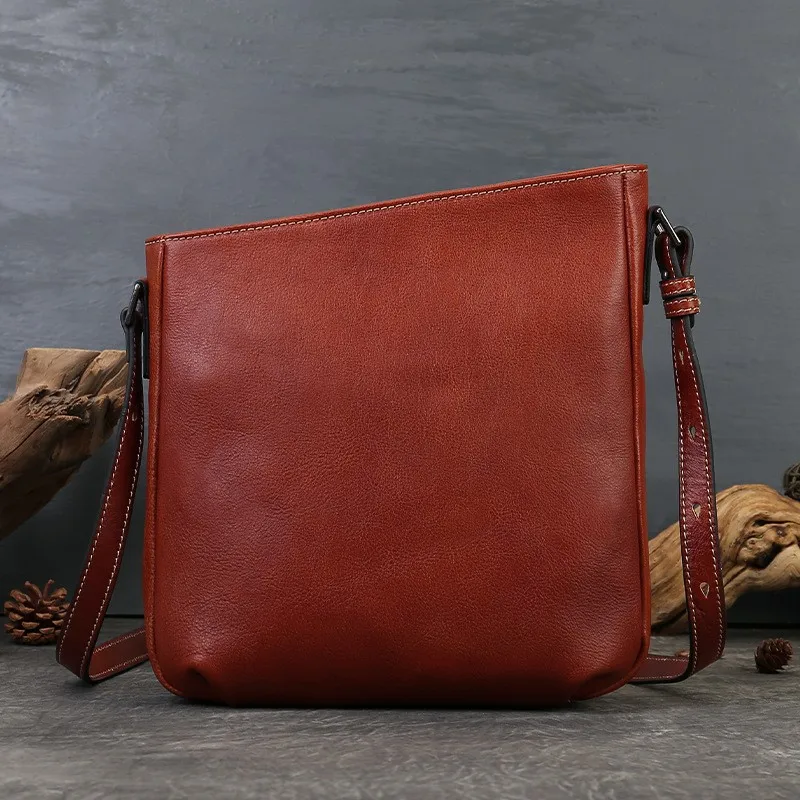 

Johnature 2023, осенне-зимняя новая сумка на плечо из натуральной кожи для повседневных и универсальных поездок, женская сумка большой вместимости