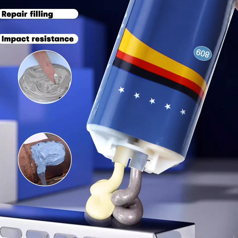 High Temperature Metal Repair Glue Magic Plastic Repair AB Casting Repair Glue Cold Welding Glue AB Sealant Agent Weld Tools