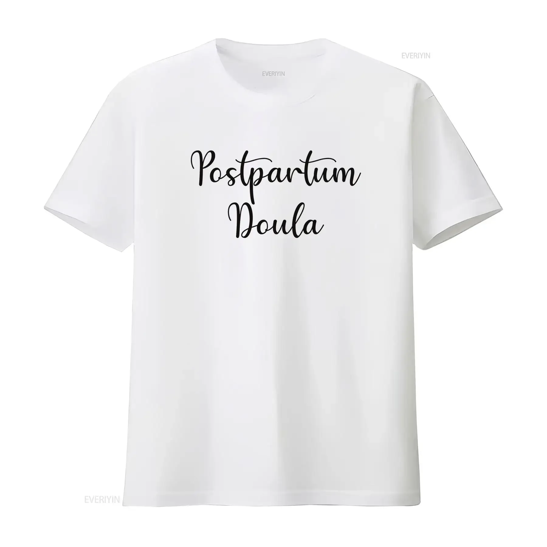 Doula T Shirt Birth Worker for Postpartum Latina vintage Washed Casual homme Breathable fashion Stylish Comfortable