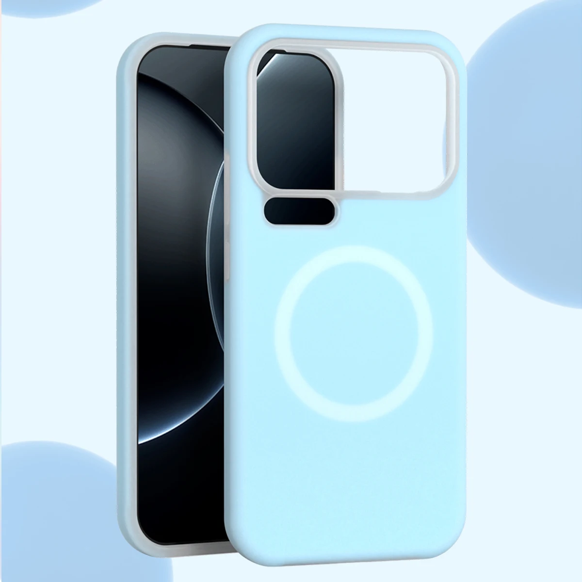 

Wireless Charging Magnetic Soft Jelly Liquid Silicone Phone Case For Xiaomi 17 Pro Max Mi 15 Mi14, Skin Fleece Protection Cover