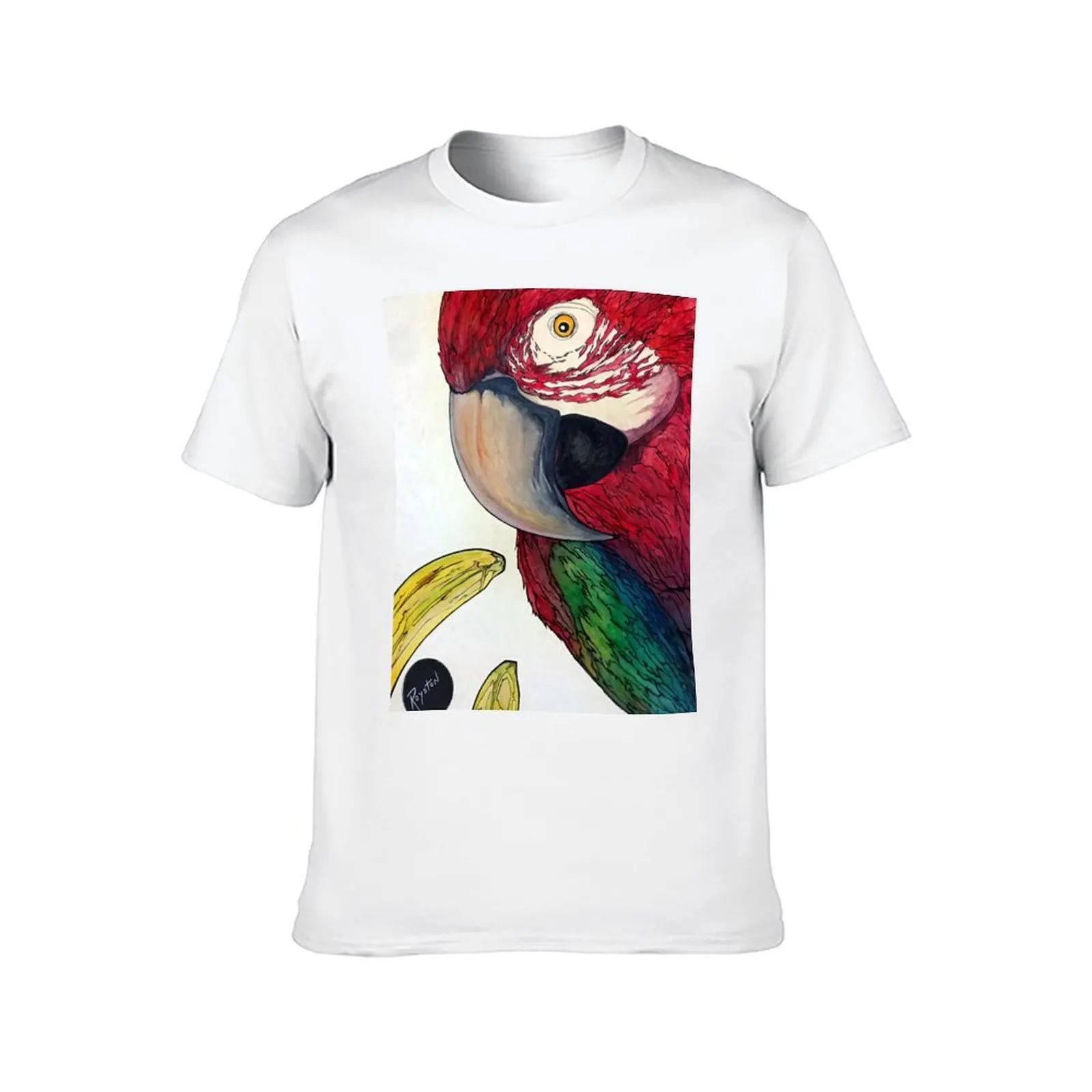 Greenwing Macaw T-Shirt designer shirts anime plain black t shirts men