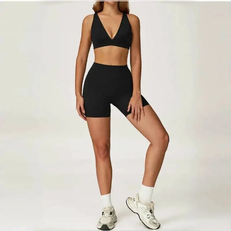 

Women S Woolen Yoga Quick Drying Versatile Naked Tight Casual Set Outdoor Sports Running Pilates Fiess Clothing