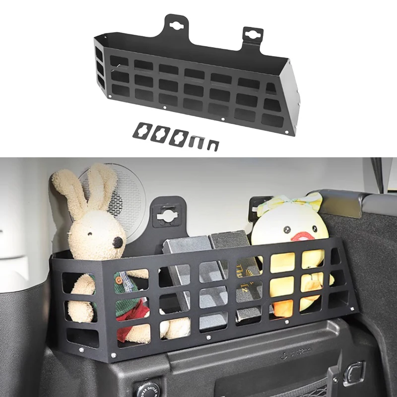 Car Trunk Storage Rack Fit for Chery JETOUR Traveler 2023-2024 Modification Tail Box Both Side Storage Frame Metal Storage Rack