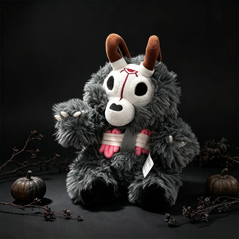 35CM Horrific Cartoon Cryptid Monster Zombie Wendigo Plush Toy Soft Anime Movie Figure Plushies Doll Kid Halloween Birthday Gift