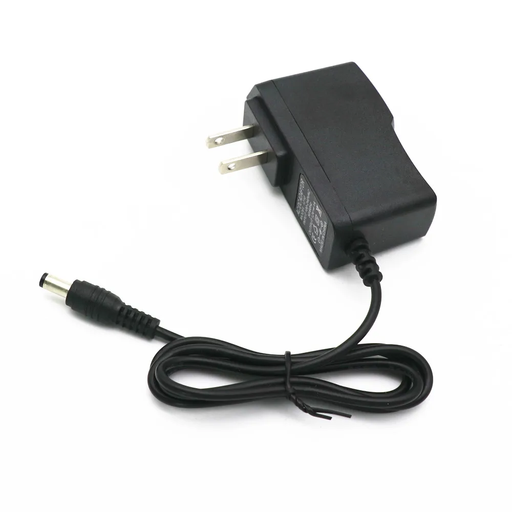 US Regulation 12V DC Power Supply 5.5*2.1mm Adapter Cables For 3Pcs 3Pin 4Pin PWM Computer PC Case Fan Cable