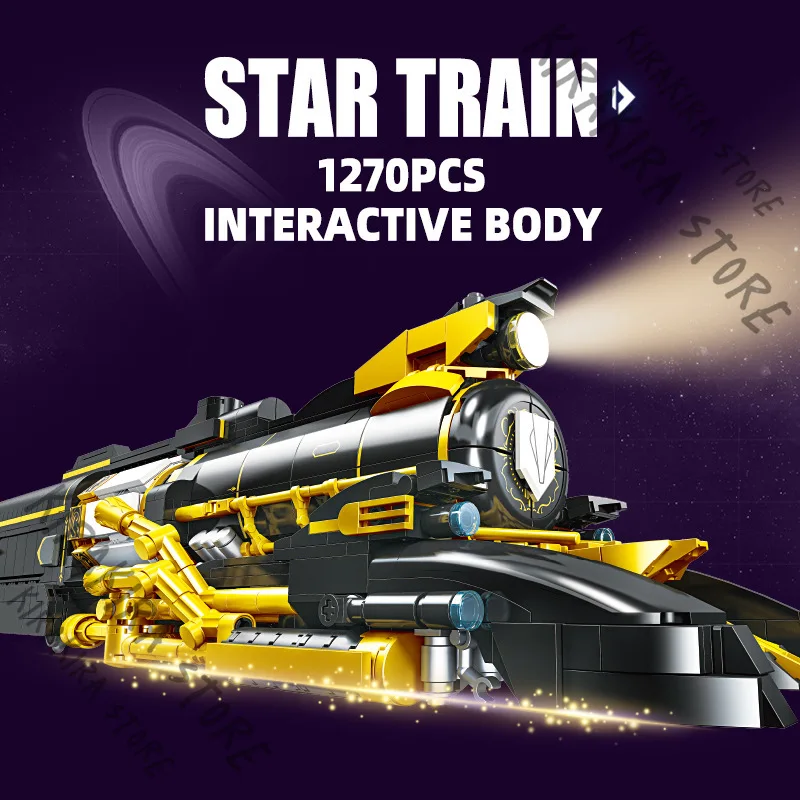 

Honkai: Star Rail Herrscher of Sentience Plaything 3D Stereoscopic train Assembly Model Kits Figurine Cosplay Accessory Otaku