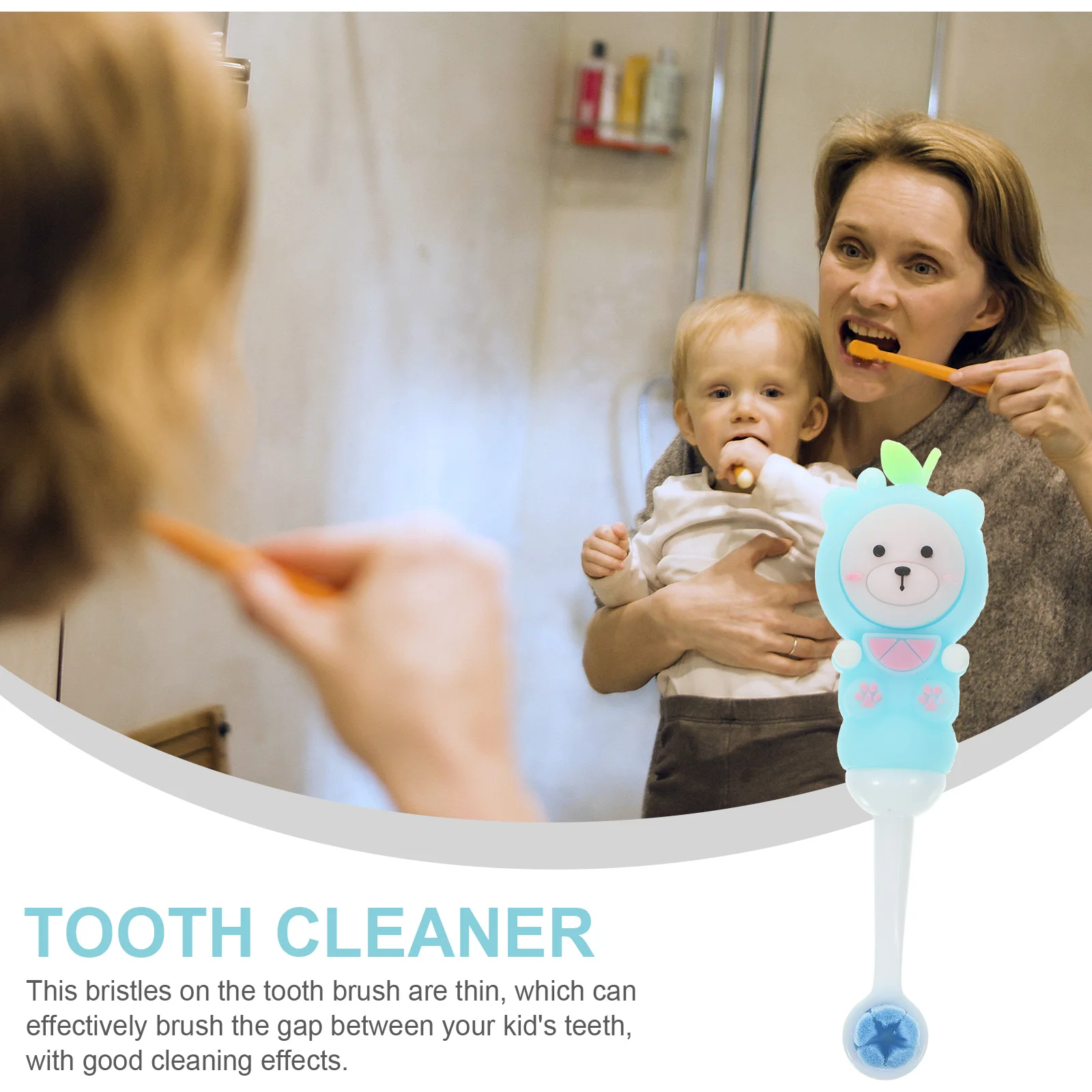 

2Pcs Kids Toothbrush Soft Bear Handle Toothbrush Effective Cleaning Toddler Teeth Brush Children Oral Care Kids Toothbrushes