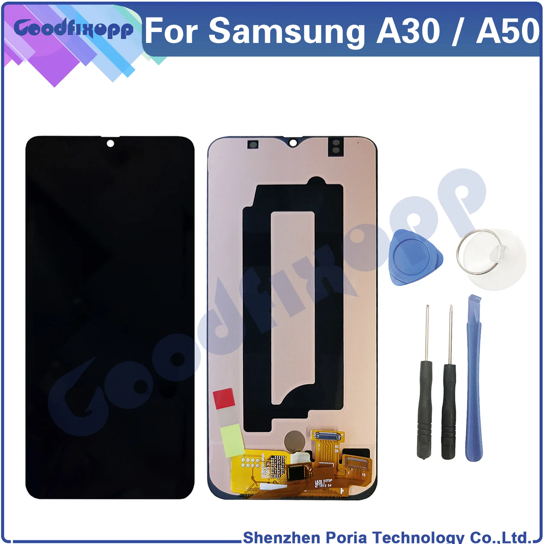 

For Samsung Galaxy A30 A305 A305F A305N / A50 A505 A505F A505N LCD Display Touch Screen Digitizer Assembly Repair Parts Replace