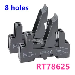 Relay base RT78625 14F-2Z-C2 collocation G2R-2 JQX-14F-2 HF115F 8 holes Socket