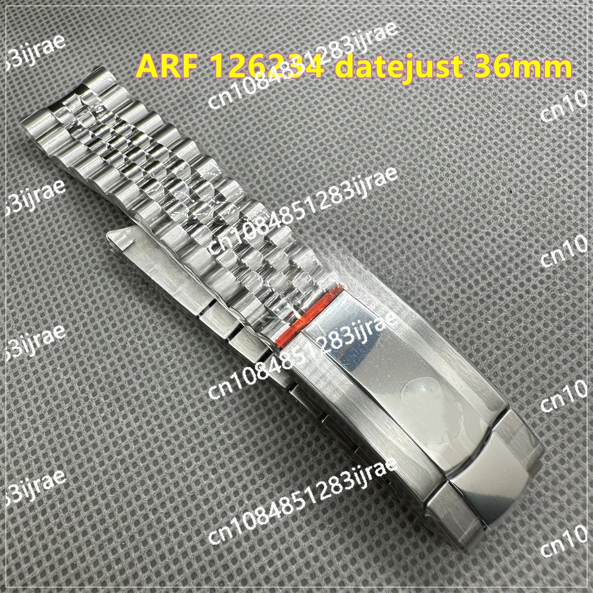 Correa de acero para reloj AR Factory 904L, pulsera de Jubileo para reloj de 36mm, 126234, Datejust 3235, movimiento ARF