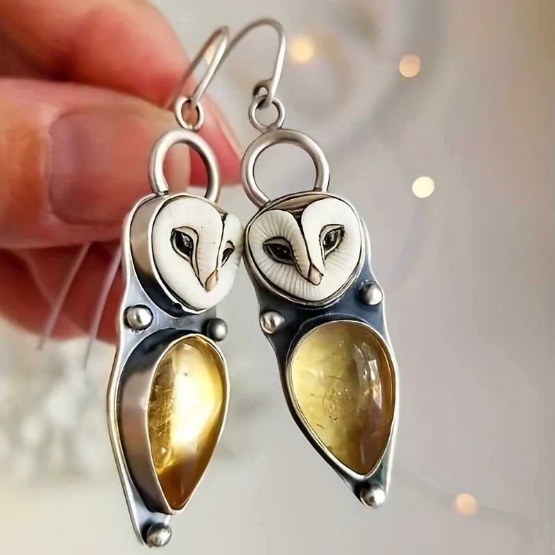 Nickel-Free Owl Ear… - image