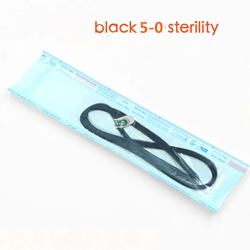 

Sterile Black 5-0 Double Eyelid Polymer Suture Nano - Traceless Double Eyelid Embedding Line