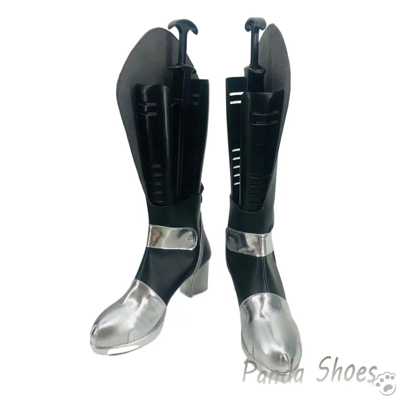 Zapatos de Cosplay de Fate Emiya Shiro, juego de Anime Cos, Botas Largas, accesorios de vestuario de cómic para fiesta de Halloween