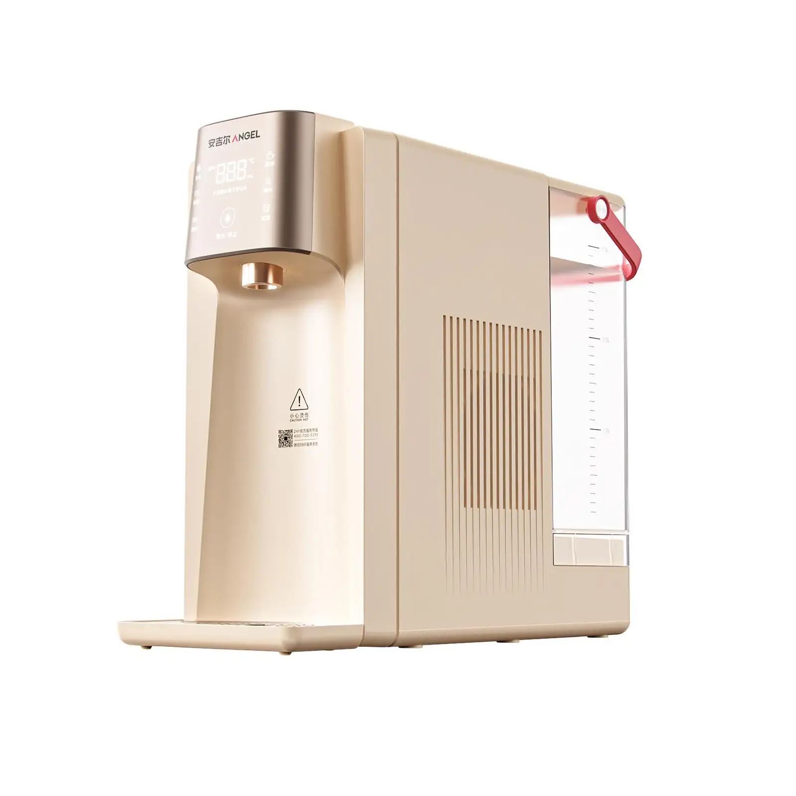Hot Cold Home Water Purifier 6-Stage RO Dispenser with Sparkling Water Desktop Water Filter Filtration Drinking Machine Unit