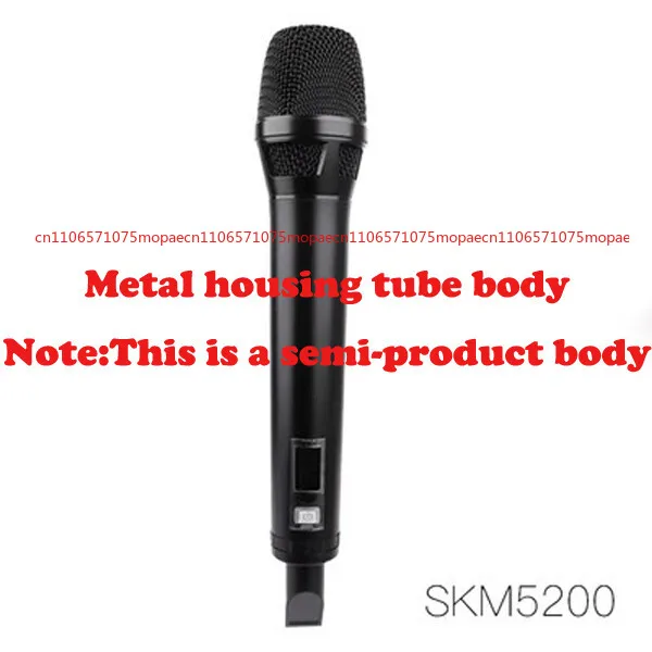 

1 комплект микрофонного корпуса для беспроводного микрофона Sennheiser SKM5200, черный, шампанское