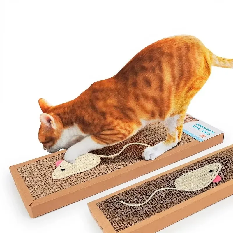 37*12cm Cat Scratching Board Mat Scraper Claw Paw Toys For Cat Scratcher Equipment Kitten Product Abreaction Furniture Protector