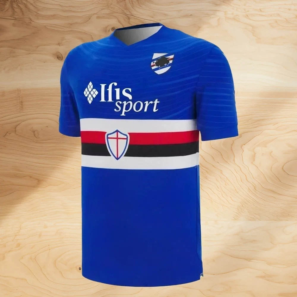 

Новая футбольная футболка UC Sampdoria в итальянском стиле, спортивная футболка с 3D-принтом для отдыха, для взрослых и детей, унисекс, Y2K, для пляжа и серфинга