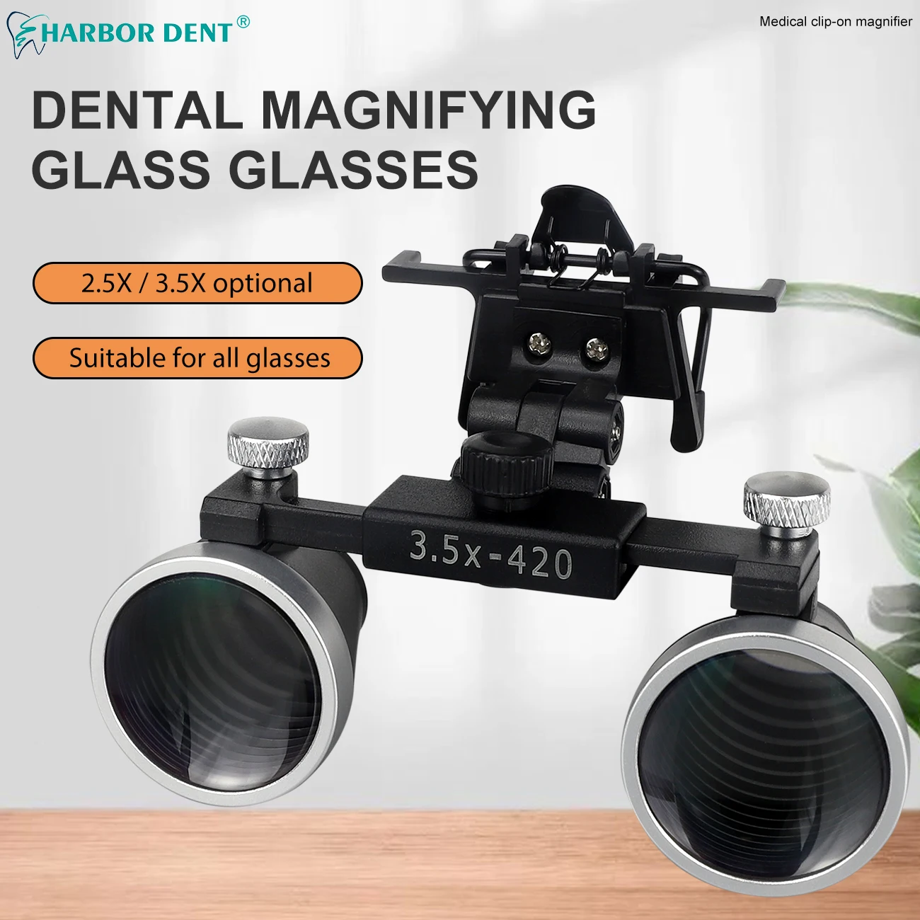 2.5X 3.5X Dental Loupe Adjustable Ultralight Binocular Magnifying Glass Dentist Surgical Glasses For Dentistry Laboratory