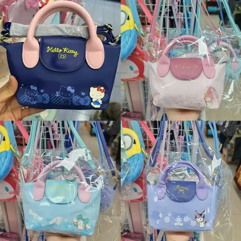 

Hello Kitty Kuromi My Melody Crossbody Bag Cartoon Handbag Shoulder Bag Student Shoulder Travel Storage Bag For Girlfriend Gifts