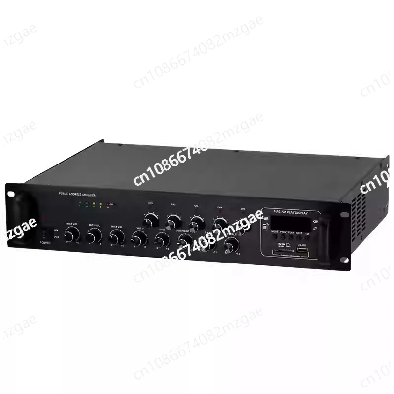 SA-5015 High-Power Amplifier - 70V/100V Constant Voltage for Multi-Zone PA Systems (Bluetooth)