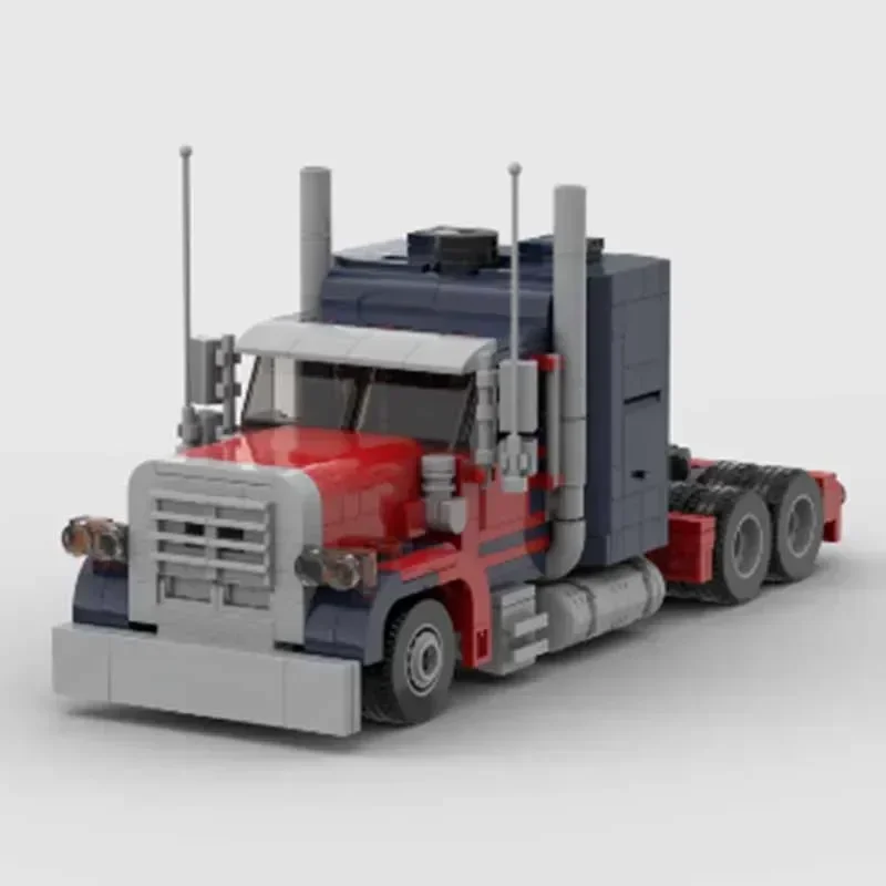 Campeão de velocidade modelo de carro moc tijolos de construção tecnologia de caminhão de transporte blocos modulares presente brinquedo de natal conjuntos diy montagem