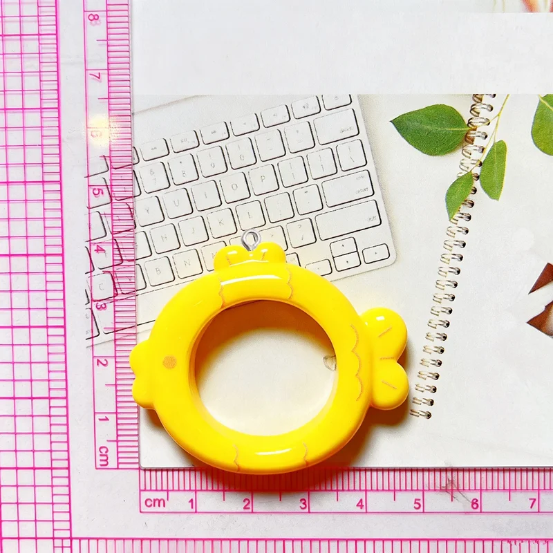 10Pcs Kawaii Fish Frame Cat Re - Jewelry Making For Adults recension och pris