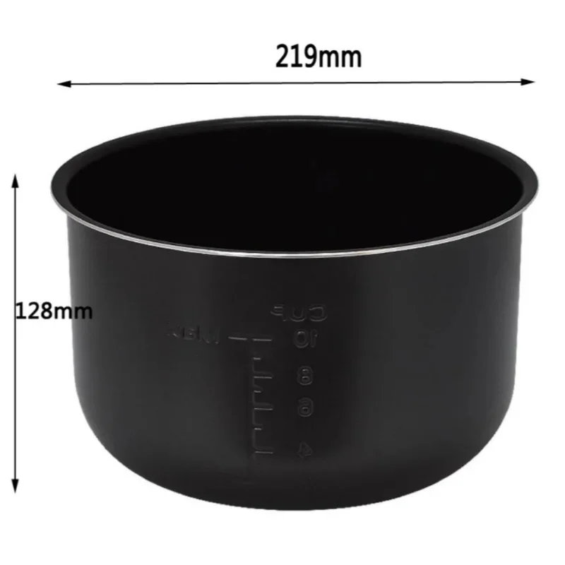 Cuenco interior antiadherente para olla arrocera Moulinex ce500e32, alta calidad, 4L