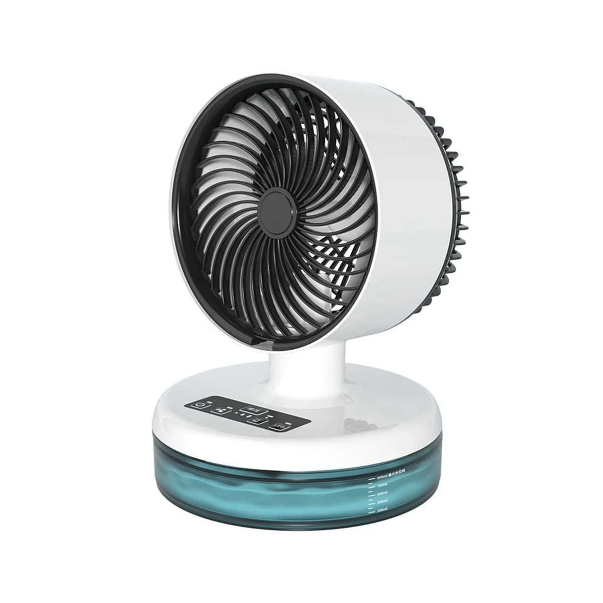 Water Spray Cooling Fan Mini Electric Fan Home Desktop Desktop Spray Atomization Fan Portable Mini Humidification Fan