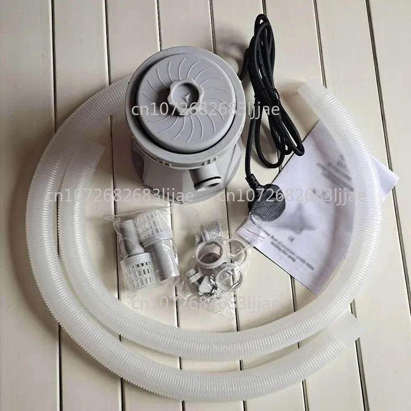 ric Swimming Pool Filter Circulation Pump for Above Ground Pools 300 Gallon Cartridge Pool Filters Pump System，Water Purifier
