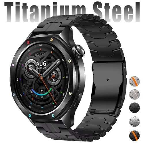 Correa de lujo de titanio para Xiaomi Watch 2 Pro Mi Watch Color 2 pulsera para hombre para Xiaomi Watch S4 S3 S2 S1 Correa activa