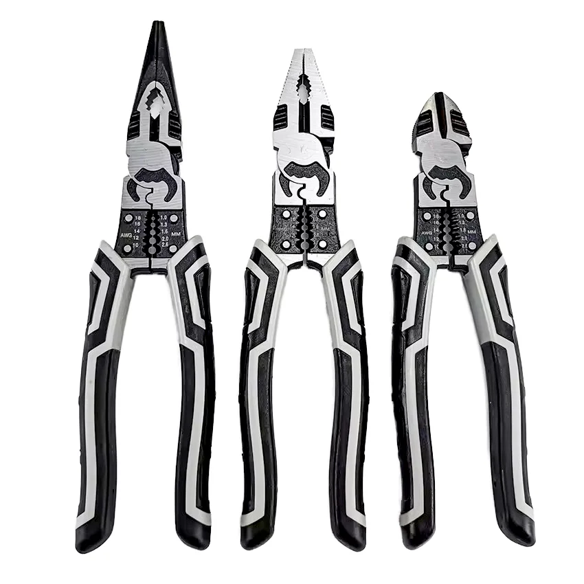 

Многоцелевые плоскогубцы для резки проволоки, многофункциональные ручные комбинированные плоскогубцы, диагональные плоскогубцы для боковой резки