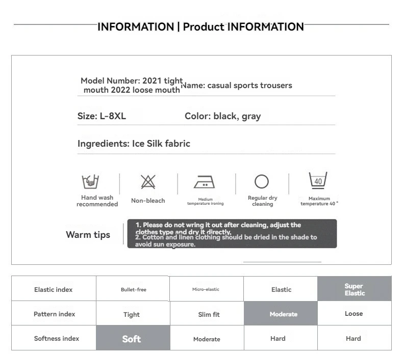 Neue atmungsaktive Herren-Sporthose aus Eisseide, schnell trocknend, schweißabsorbierend, bequem, kühl, hochwertige Outdoor-Hose für Herren – Detail 1