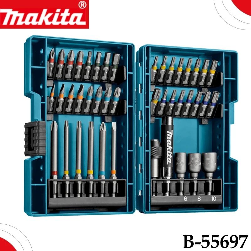 Makita B-55697 40-Piece Screwdriver & Socket Bit Set with Carry Case
