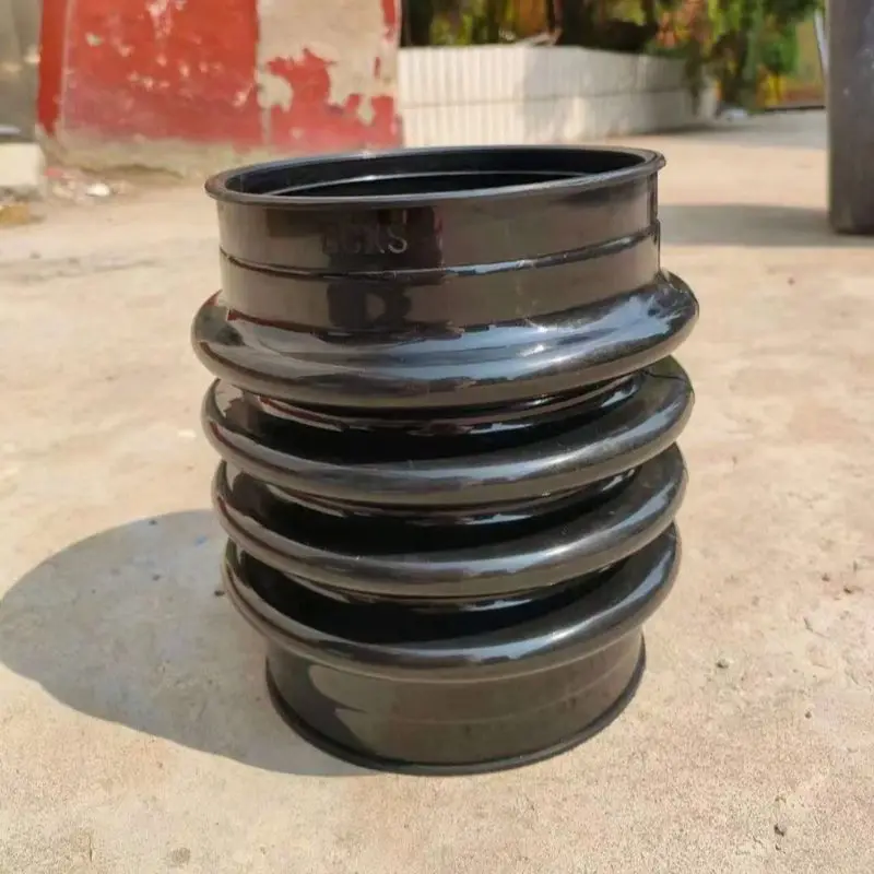 Black Wacker Rammer Bellows 170 x 245mm for Wacker BS600 BS700 OEM 1006882 Corrugated Pipe Concrete Machinery Parts 1PC