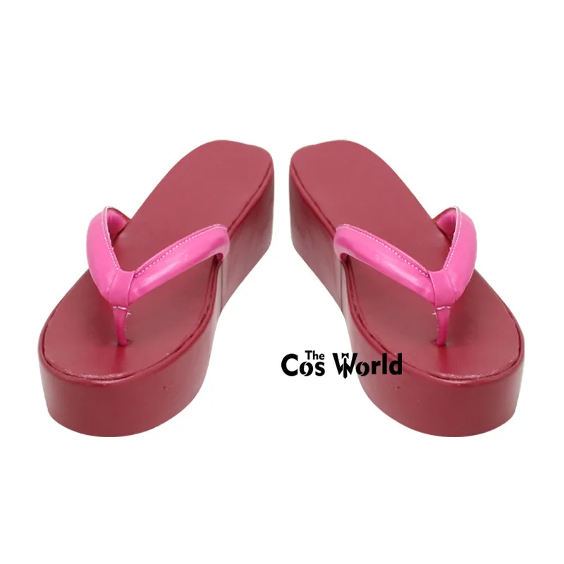 Japanese Virtual YouTuber VTuber Hololive Sakura Miko Customize Cosplay Geta Shoes