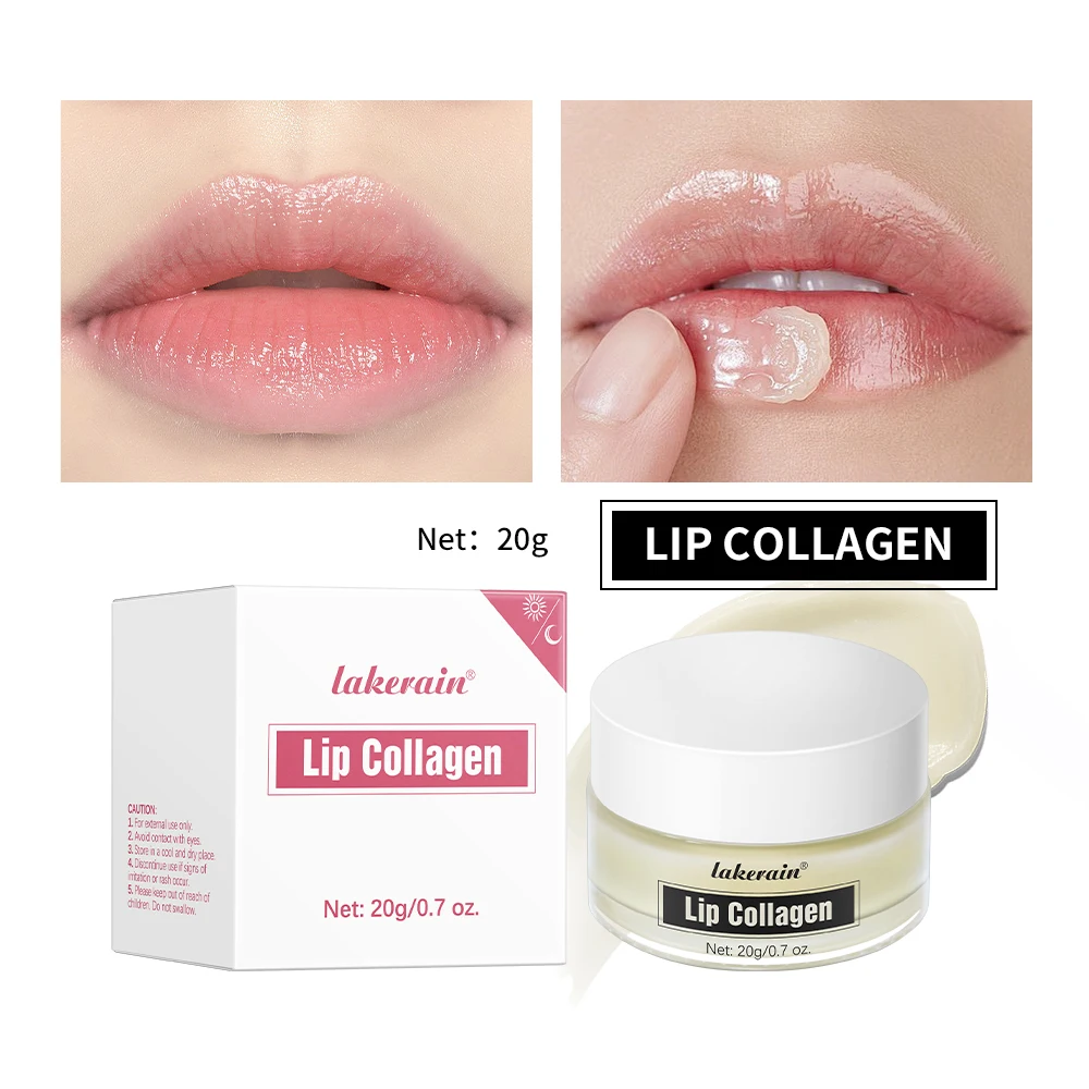 Moisturizing&Hydrating Lip Collagen Repairs Dry Strengthens Lip Barrier Prevent Lip Tears Or Oremature Wrinkles Soft Lips Mask