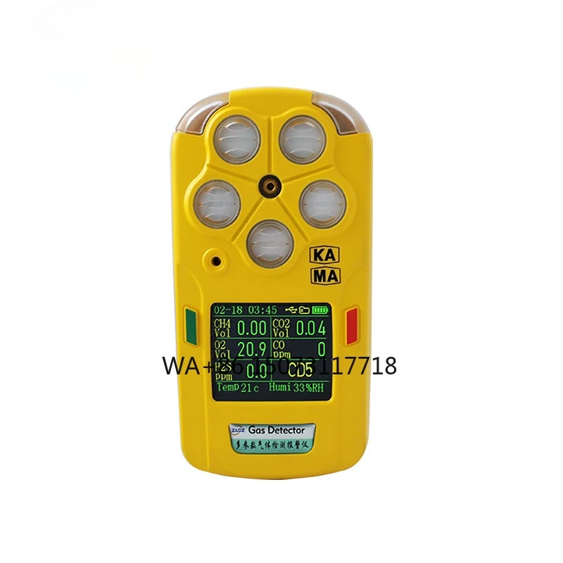 

Android 5-in-1 Mining Gas Detector Methane Detector Oxygen Carbon Monoxide Carbon Dioxide Concentration Analyzer Manufacturer