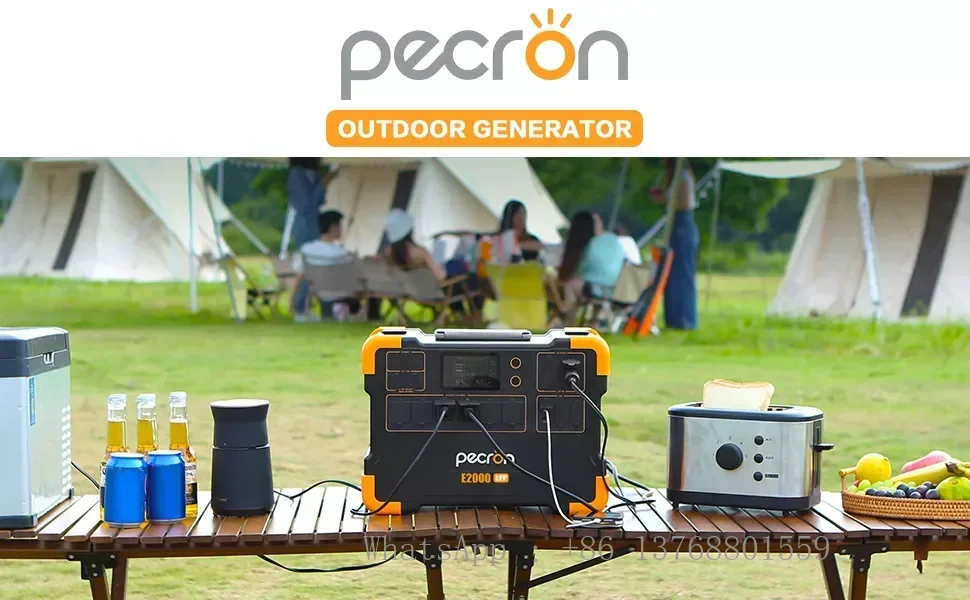 PECRON E2000LEP Ultimate Power Source, Off The Grid Lithium Ion Batteries, Power Generators,Inverter