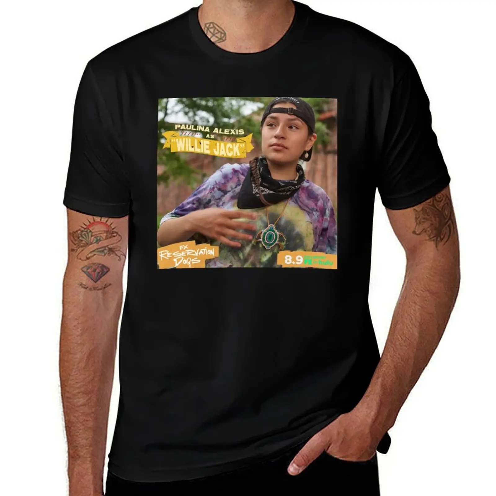 Reservation Dogs Willie Jack T-Shirt Plus Size Lightweight Tee Shirt T-Shirt