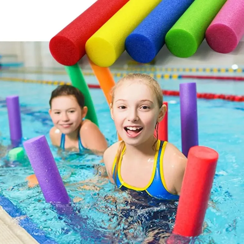 Swimming Pool Noodle Float Aid Swim Noodles Ring Foam Buoyancy Stick Useful For Kids Adult Pool Play Outdoor Accessories