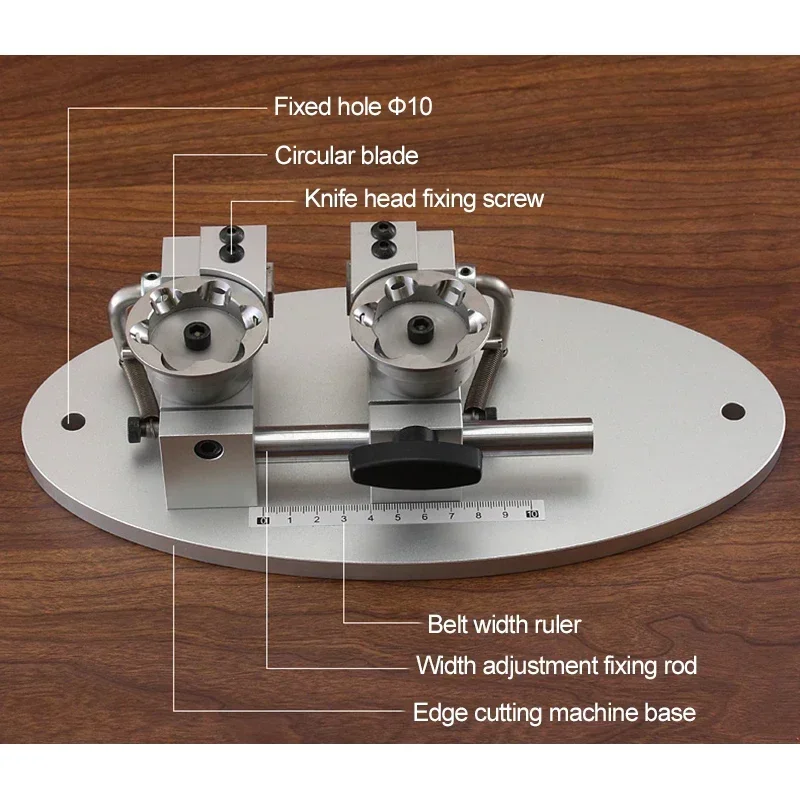 Imagem -05 - Rapid Edge Cutting Machine Cortador de Couro Beveler Ferramenta Rápida Strap Edger Aparador Faça Você Mesmo Manual Largura 1380 mm