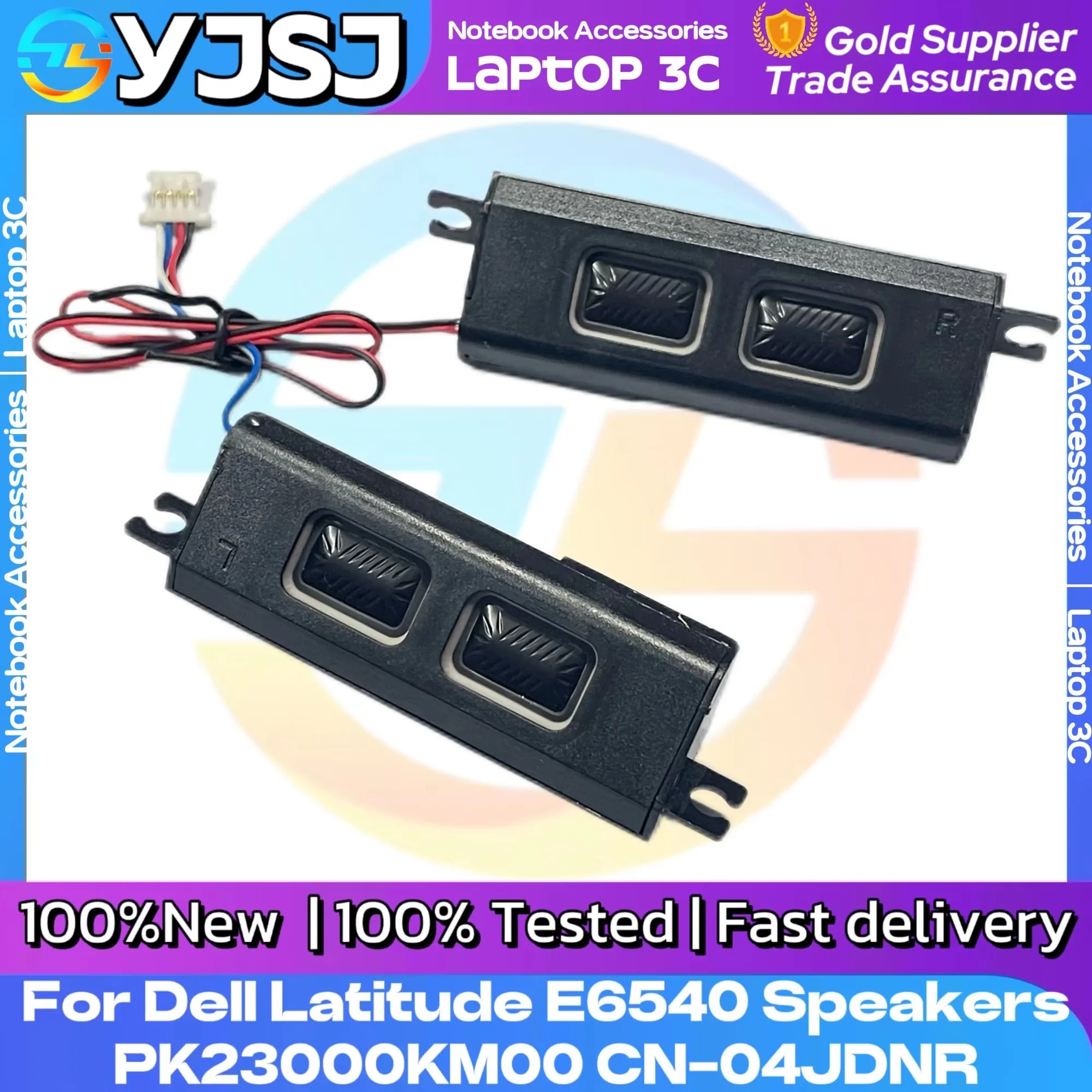 New Original Laptop Notebook Speaker built-in speaker horn audio For DELL Latitude E6540 6540    CN-04JDNR PK23000KM00