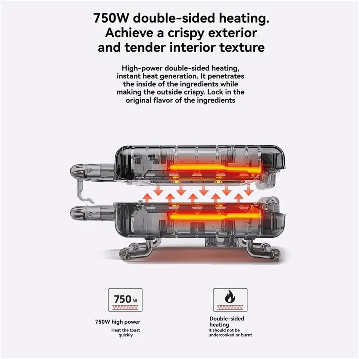 M10K Sausage Grill Sausage Grill Cooker Machine Hot Dog Rollers Grill 3 Hot Dog Capacity Delicious Breakfast EU Plug
