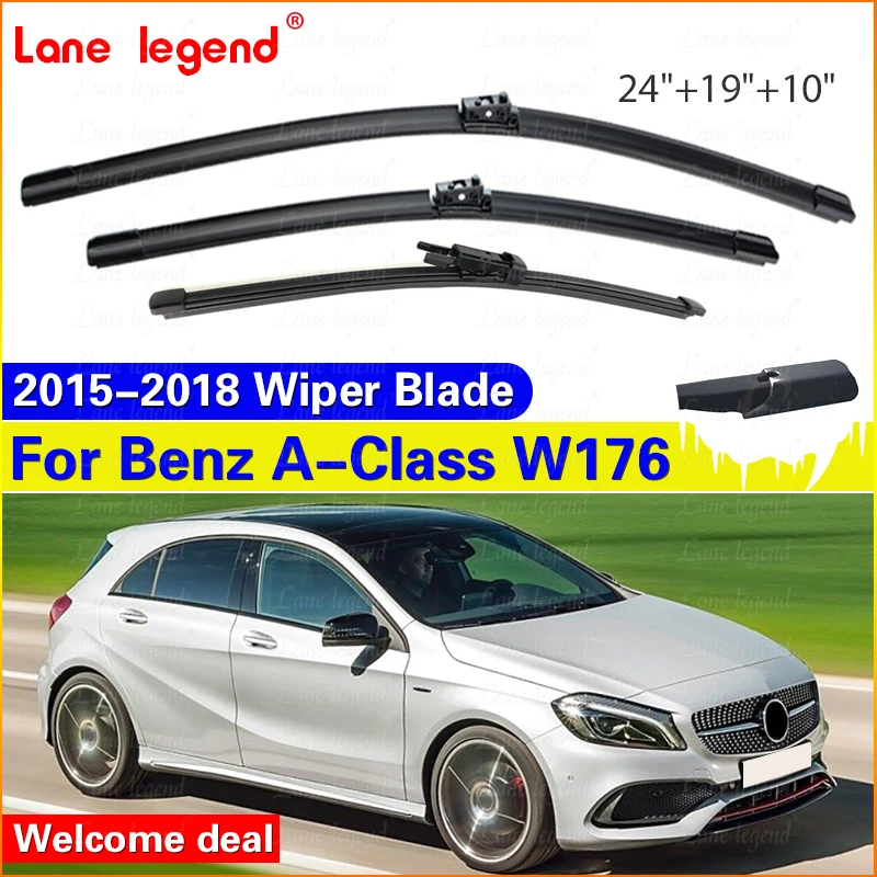 

Car Wiper Blades for Mercedes Benz A Class W176 2015 2016 2017 2018 A Klasse A160 A200 A180 A45 Accessories Windshield Window
